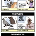 Hierarchy of creepy pet ownership