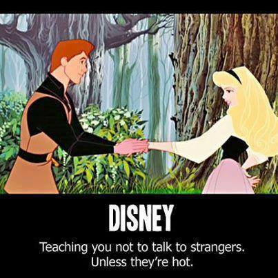 The lessons Disney movies teach our children. - meme
