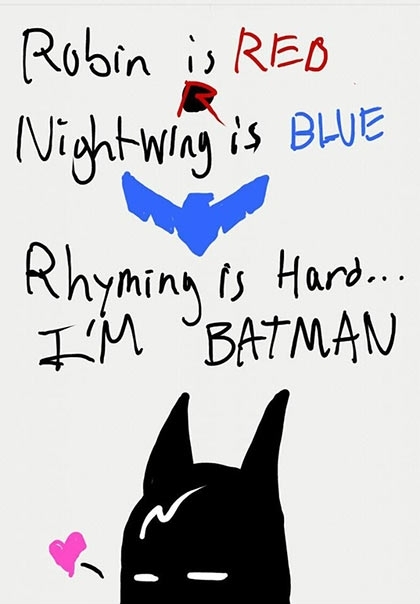 Bruce is no poet... - meme