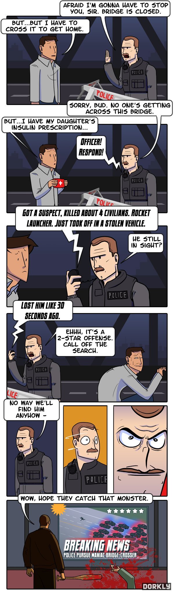 The worst crime in Liberty City. - meme