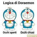 Doraemon non ha le palbebre... D: