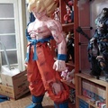 goku made out of paper