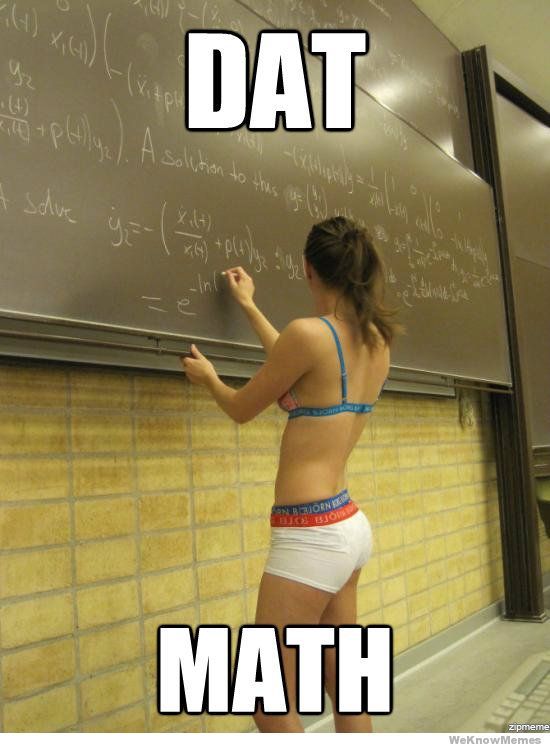 I love math now.... - meme