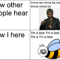 I'm a bee