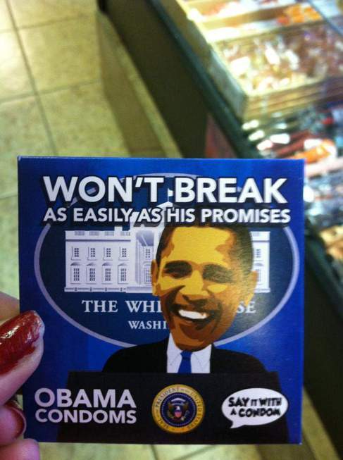 Obama condoms - meme