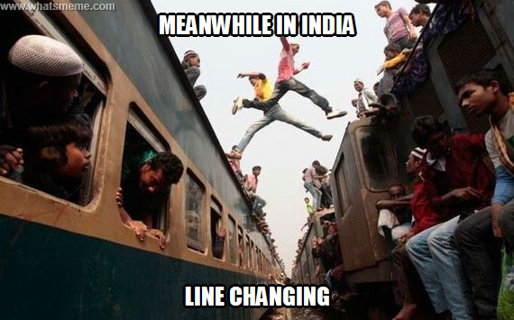 Meanwhile in India..... - meme