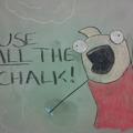 All the chalk
