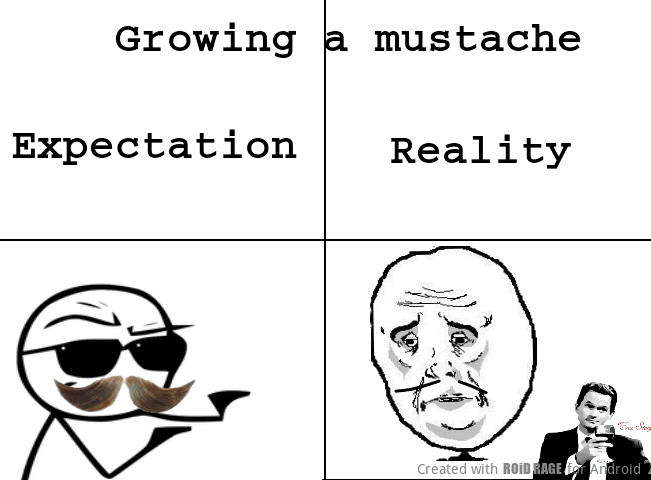 Mustache - meme
