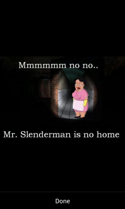 no no slender - meme