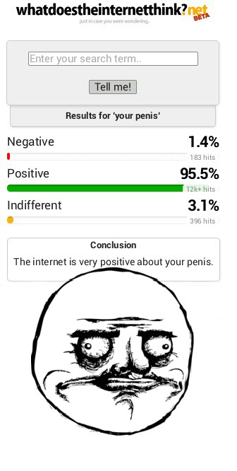 everybody loves my penis - meme