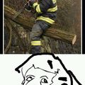 Genius bombero...