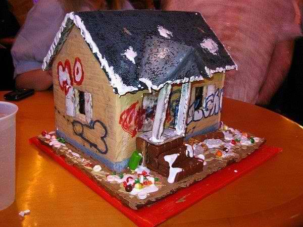 ghetto gingerbread house - meme
