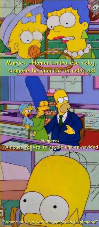 Sorpresa Homero - meme