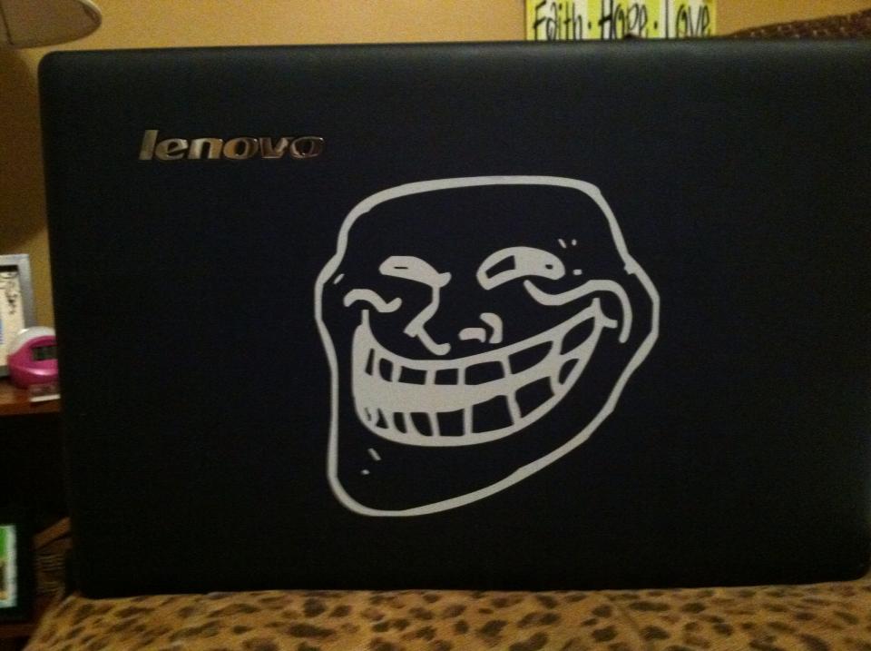 New edition to the laptop - meme