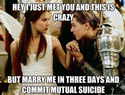Romeo and Juliet - meme
