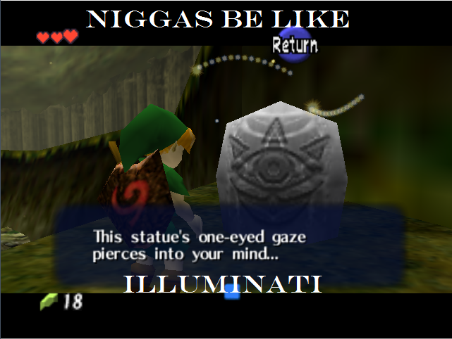 OC inspired by my third run of ocarina of time. - meme