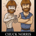 First comment gets to be chuck norris son