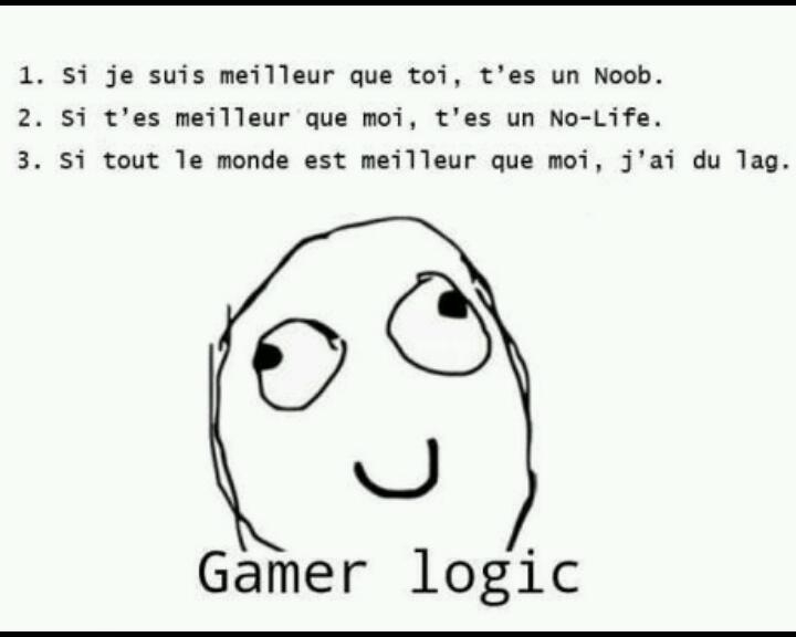 gamer logic - meme