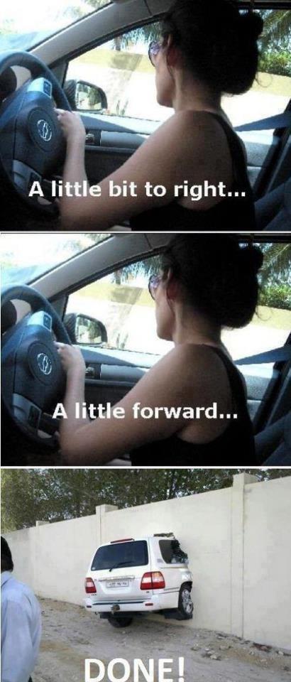 Galzzz.. u cant explain their driving ;) - meme
