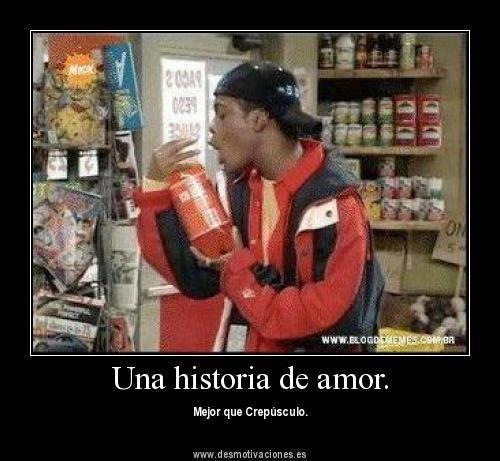 Una gran historia de amor - meme