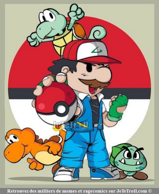 Mario Pokemon - meme