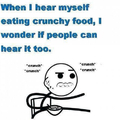 *crunch*