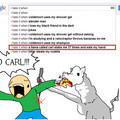 Carl what are you doing, no carl, carl stttaaaahhhhppppp.