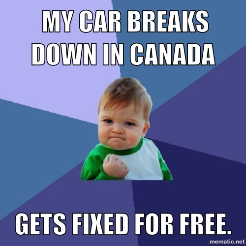 Good guy Canadians  - meme
