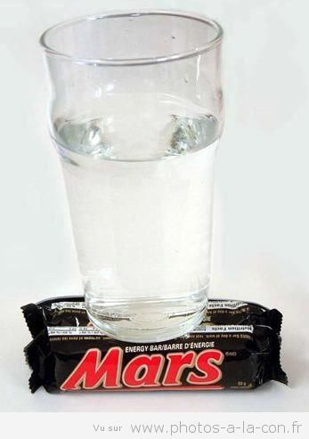 Je le savais qu'il y avait de l'eau sur Mars ! - meme