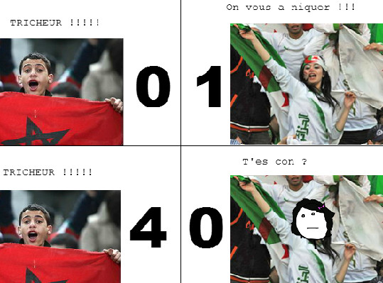 Algérie - Maroc - meme