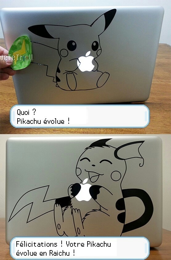 Apple Pikachu ;) - meme