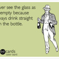 who really needs a glass?