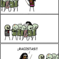 ¿Racismo,  dónde?  LOL