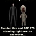 scp 173 and slender