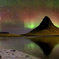 meteors and auroras in Iceland