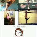 So true to myself. I'm a Cheerleader.