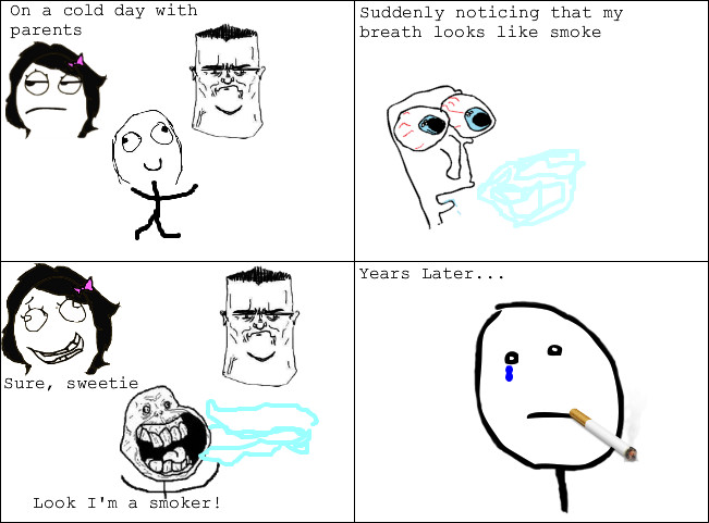 instead of smoking, we should blow bubbles - meme