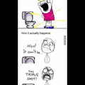 How woman think we pee