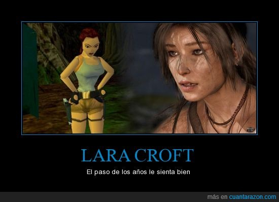 Lara croft - meme