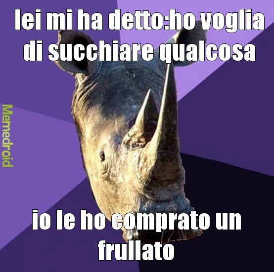 sexually oblivius rhino - meme