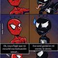 Eso sonó extraño, Venom...