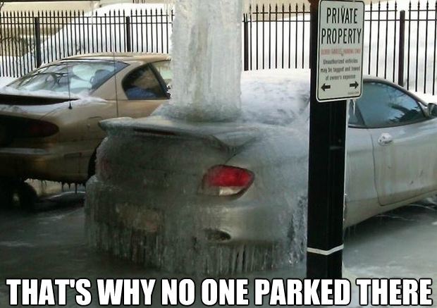 should've not parked there - meme