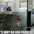 should've not parked there
