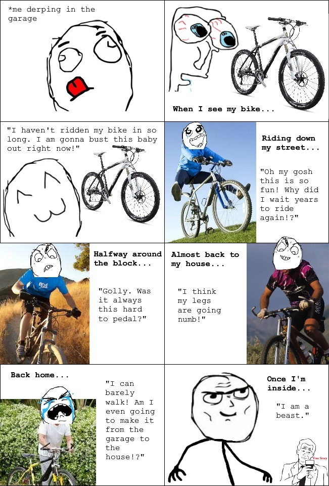bike ride - meme