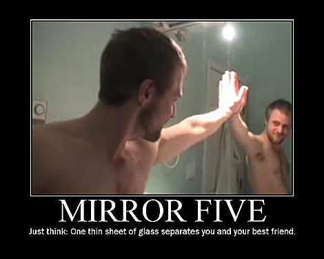 mirror five - meme