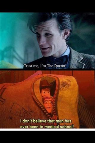 trust me. I'm the doctor - meme