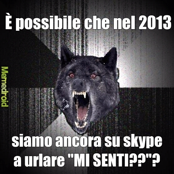 skype di merda - meme