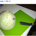 not sure if old knife or old cabbage