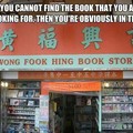 Looking for a book and you don't find it?.....