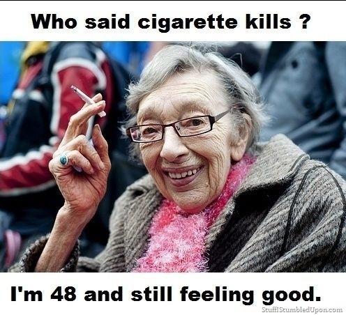 Smoking kills - meme